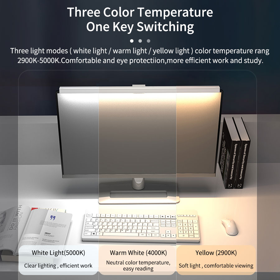 50cm Computer Monitor Light Ba - Desk Setup Lamp 评论和价格