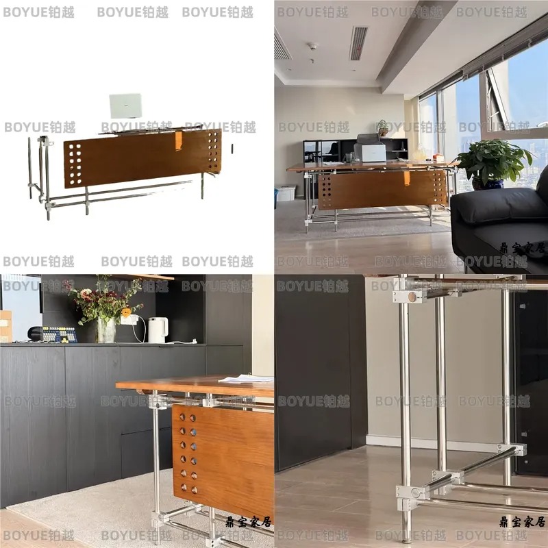 Bauhaus Solid Wood Desk Retro  - Desk Setup L Shaped 评论和价格