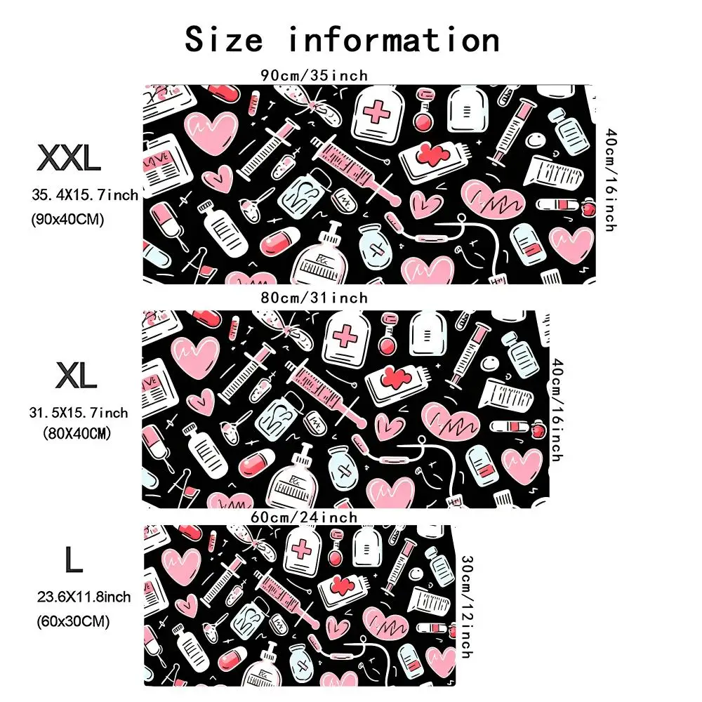 Kawaii Pink Medical Pattern Ga - Desk Setup Pc And Laptop 评论和价格