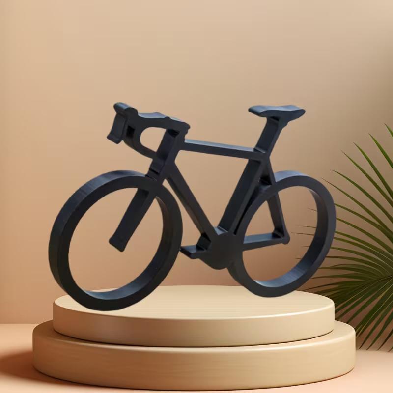 Bicycle Sculpture 3D Printed M - Desk Setup Minimalist 评论和价格