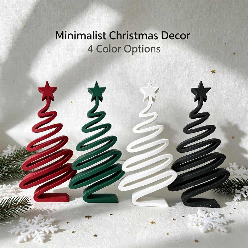3D‑Printed Minimalist Xmas Tre - Desk Setup Minimalist 评论和价格
